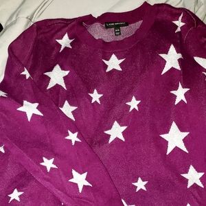 Lane Bryant Mulberry Sweater